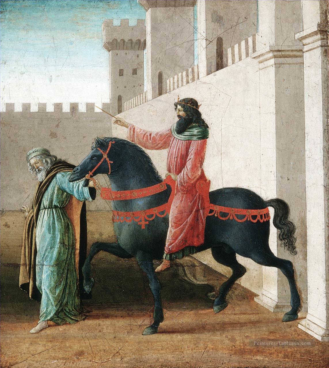 Mordecai Christianisme Filippino Lippi Peintures à l'huile